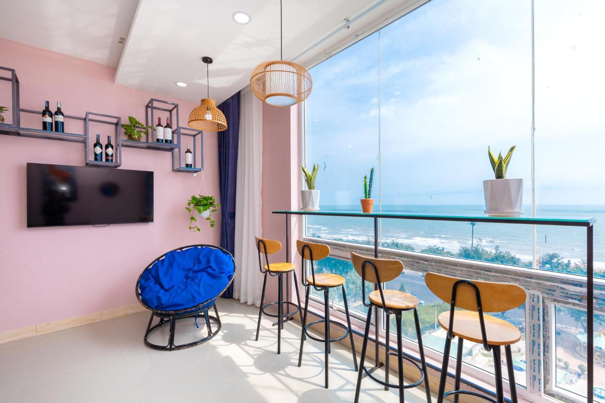 Can Ho "2" Oasky View Bien 3 Phong 5 Giuong- Oasky Sea View Apartment Вунгтау Экстерьер фото