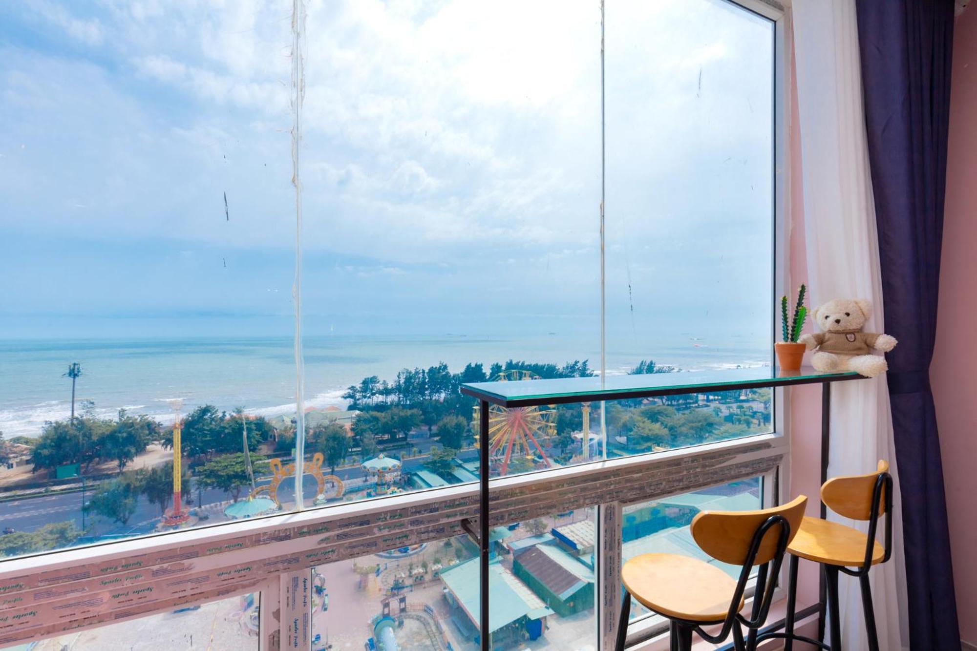 Can Ho "2" Oasky View Bien 3 Phong 5 Giuong- Oasky Sea View Apartment Вунгтау Экстерьер фото